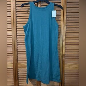 Teal Tank-Top Dress